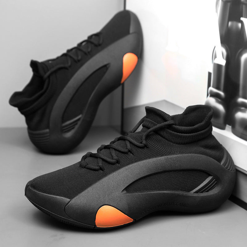 Socks Shoes Wholesale Mesh Meat Fin Comfortable Platform Casual Daddy Shoes Summer New Lightweight Personality Balance Men's Shoes