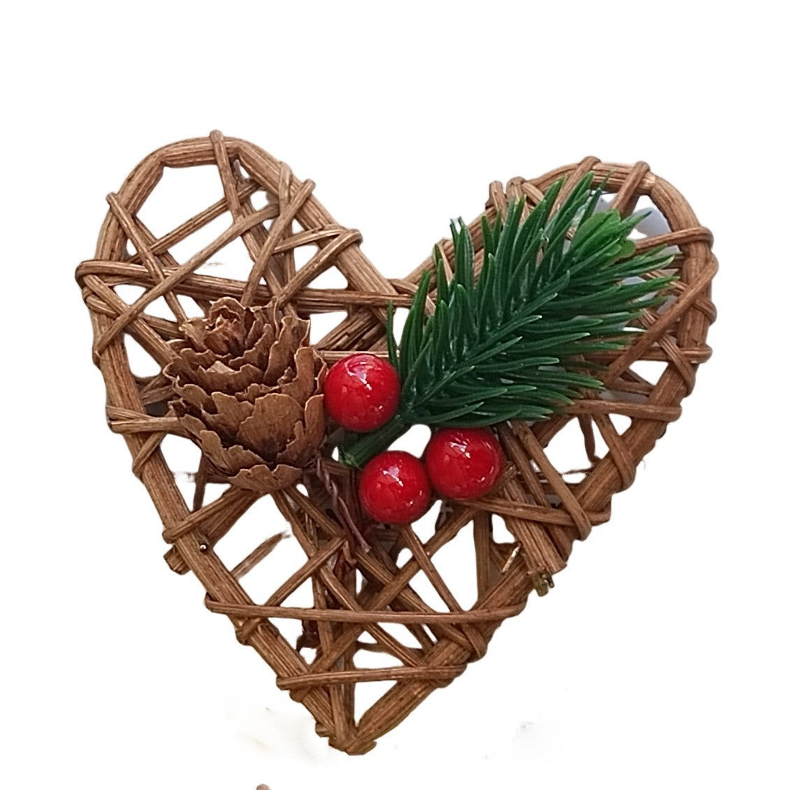 Christmas Pine Needle Pine Cone Christmas Gift Decoration Christmas Eve Gift Box Packaging Simulated Pine Cone DIY Garland Bouquet