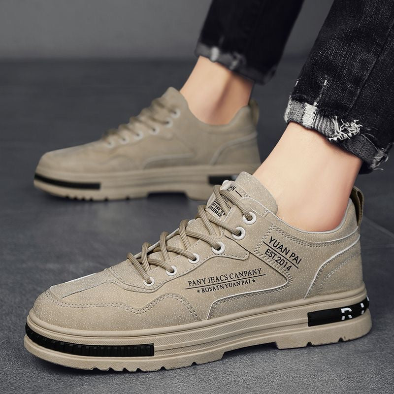 Labor protection shoes men's lightweight, long-standing without tiredness men's shoes, men's winter men's construction site work, waterproof and non-slip to work
