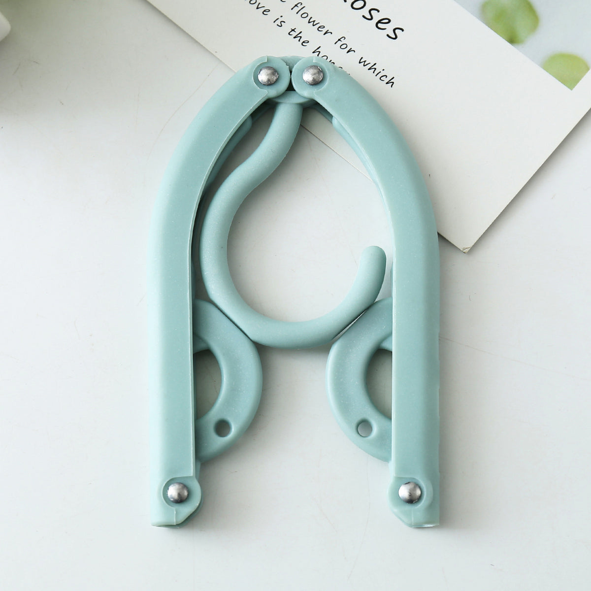 Travel folding hangers, business trips, hotels, standing drying racks, portable clothes, trousers, with clips, drying racks, factory straight hair