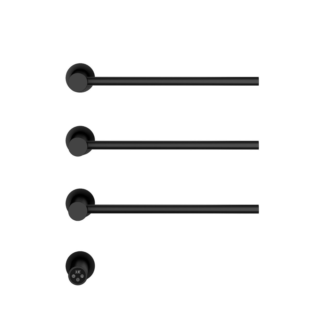 Intelligent concealed electric towel rack bathroom carbon fiber heating constant temperature hotel bathroom 304 drying rack home