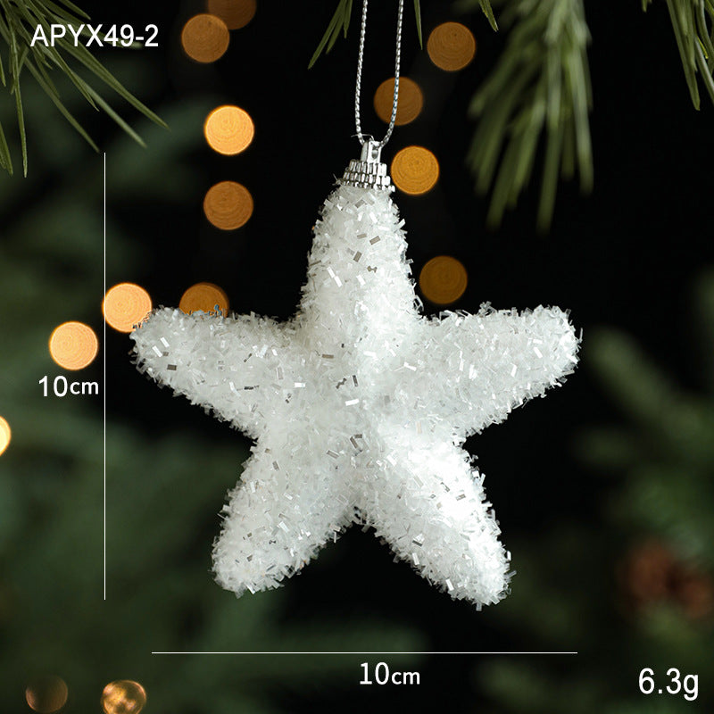 Gangheng Christmas gift bag white foam bride price bag decoration pendant hanging color Christmas tree pendant gift