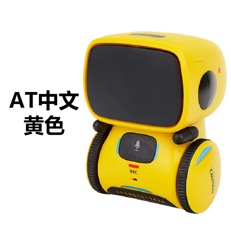Parent-child intelligent interactive robot children's electric toys touch sensing voice dialogue early education story machine boys