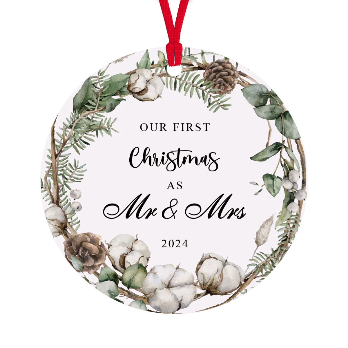 Cross border acrylic Christmas ball tree ornaments craft hanging decoration art pendant decoration scene decoration