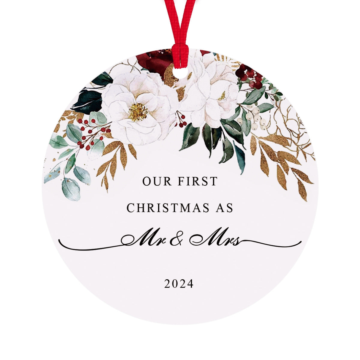 Cross border acrylic Christmas ball tree ornaments craft hanging decoration art pendant decoration scene decoration