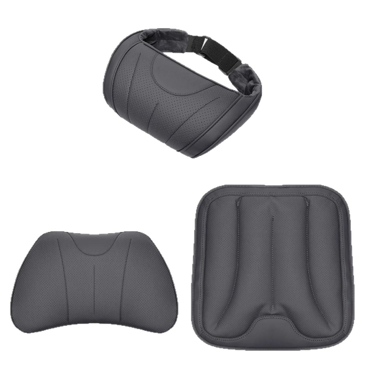 Car Four Seasons General Skin-friendly Comfort Headrest, Neck Pillow, Sports Seat Cushion, Lumbar Cushion, Seat Cushion, Interior Supplies