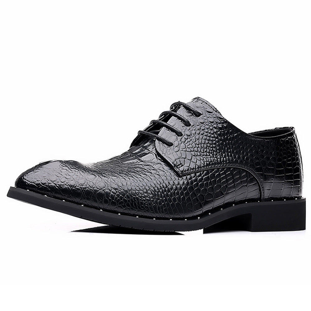 2025 Spring New Business Men's Soft Sole Trendy Versatile Fashion Casual Shoes Wear-Resistant Breathable Non-slip Leather Shoes Men