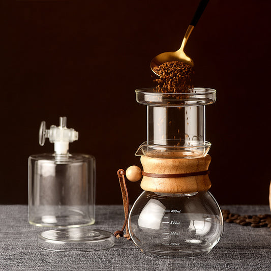 Coffee Ice Drip Pot Glass Home Filter Cold Brew Coffee Pot Cold Brew Coffee Maker Small Drip Ice Brew Kettle Set