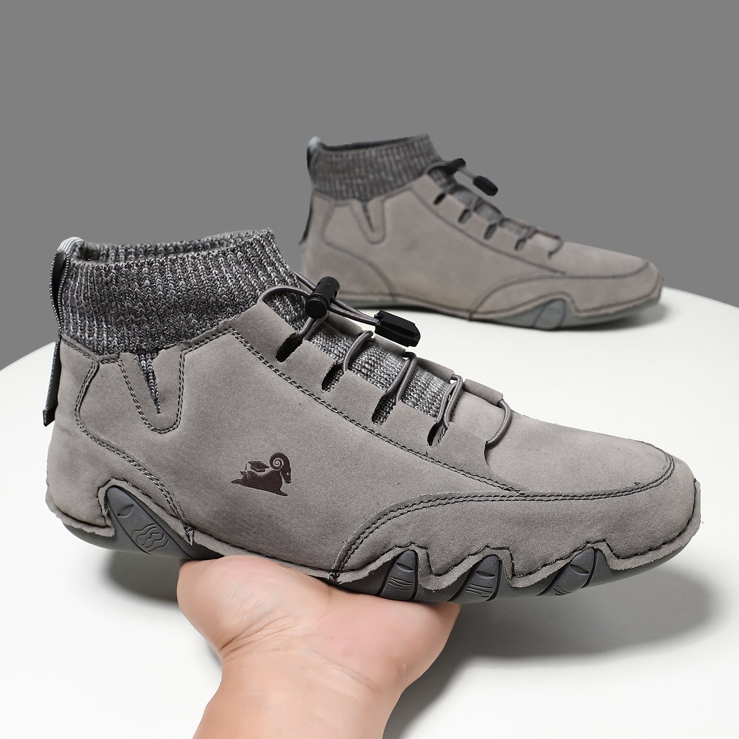 LDECK men's and women's shoes cross-border socks mouth Martin boots high top octopus casual boots independent station plus size men's shoes