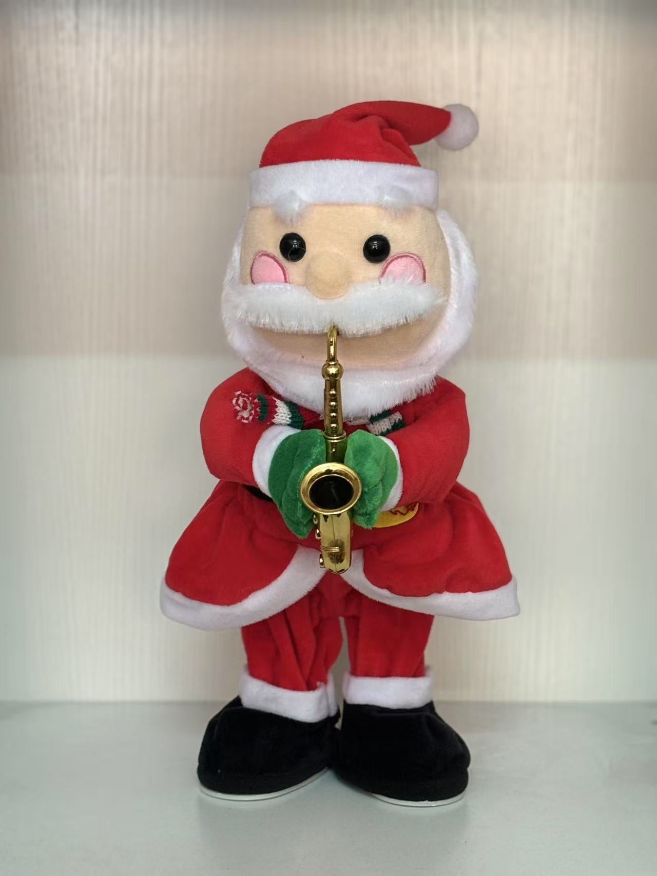 Christmas electric plush toy Christmas tree will sing, dance and glow Christmas tree party holiday decoration gifts