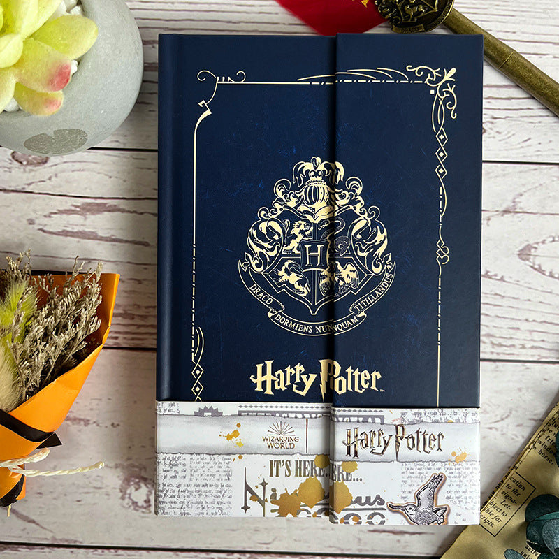 Harry Potter notebook hardcover diary Harry Potter college peripheral book student vintage handbook gift