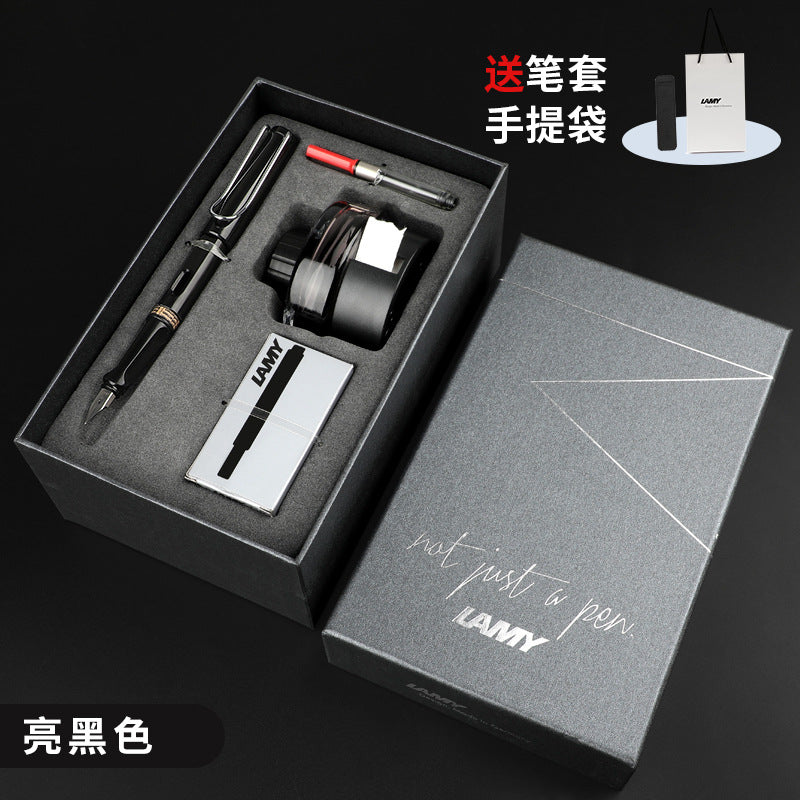 German LAMY Lingmei fountain pen hunter series ink pen business set gift box gift wholesale