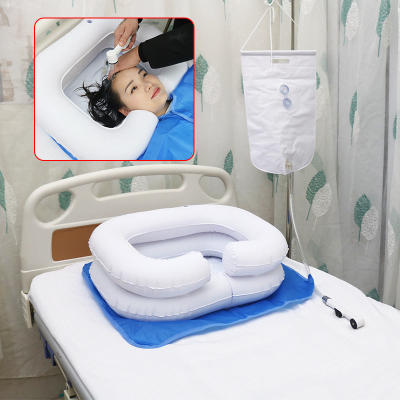 Lehui inflatable bed shampoo, shower care, shampoo basin supply, toiletries, elderly bed, shampoo basin