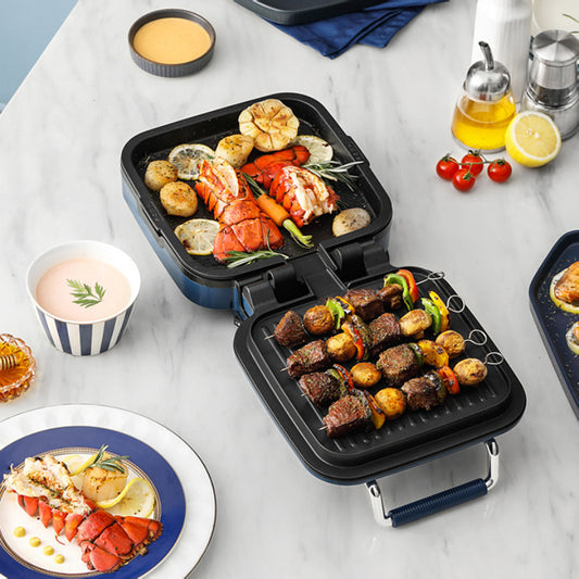 Mofei MR8600 electric baking pan household double-sided heating frying light food machine automatic small pancake pancake machine