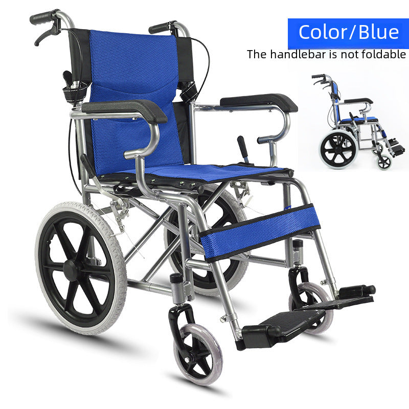 Manufacturers wholesale Fumeirui wheelchair folding light with toilet, elderly disabled wheelchair rider push scooter