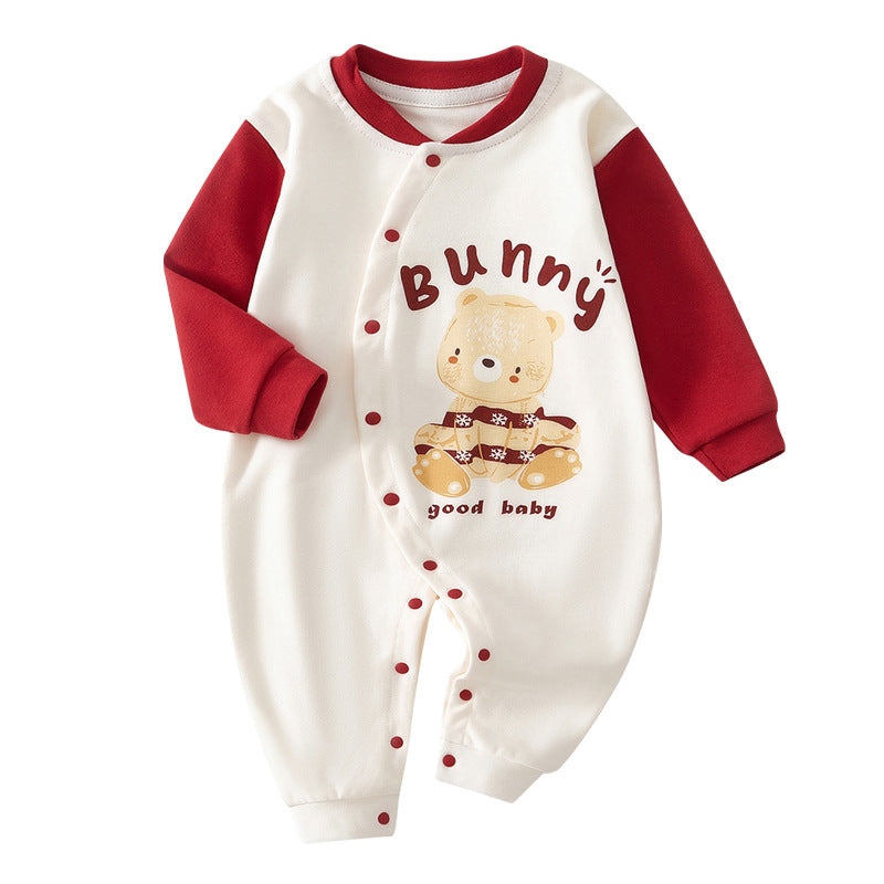 Baby onesies autumn long sleeve cotton cute baby autumn clothes baby autumn clothes crawling clothes baby onesies