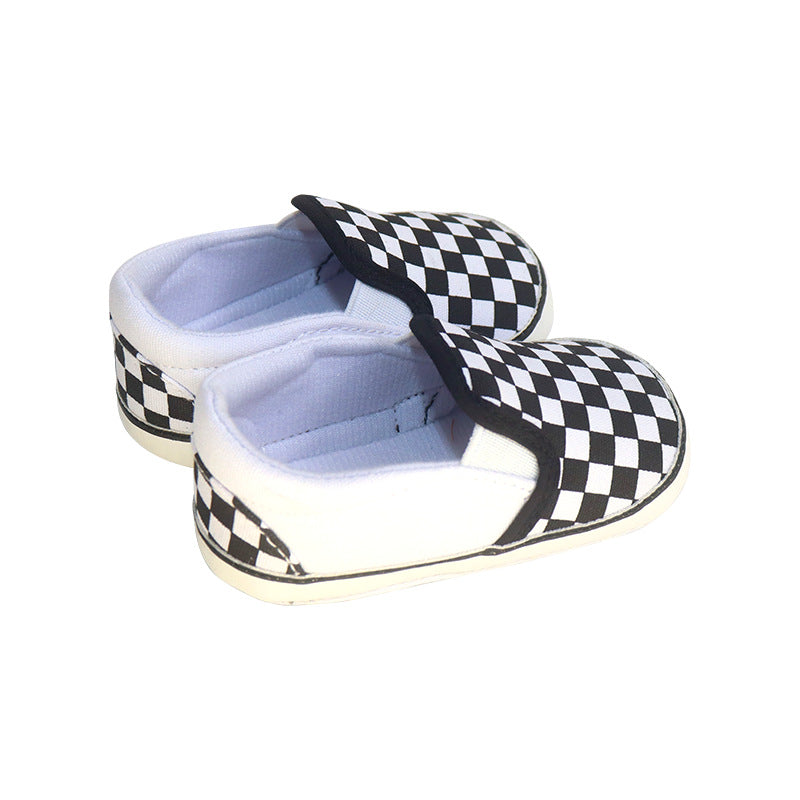 2023 baby canvas shoes, baby wearing and taking off, non-slip, breathable, fashionable board shoes, travel, leisure, and versatile children's models