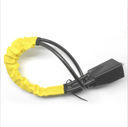 Car Steering Wheel Lock: New Seat Belt Buckle Lock, Steel Cable Lock, Steering Wheel, Universal Anti-Theft Lock, Car Handle Lock