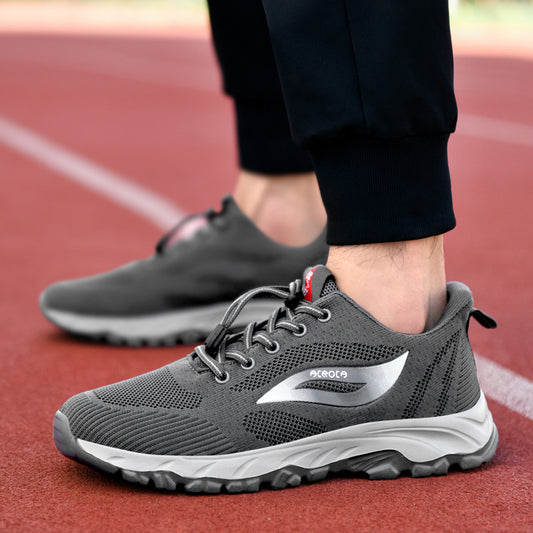 Spring new non-slip shoes for the elderly Middle and elderly walking shoes fashion lightweight shoes women's shoes mom shoes for men casual shoes
