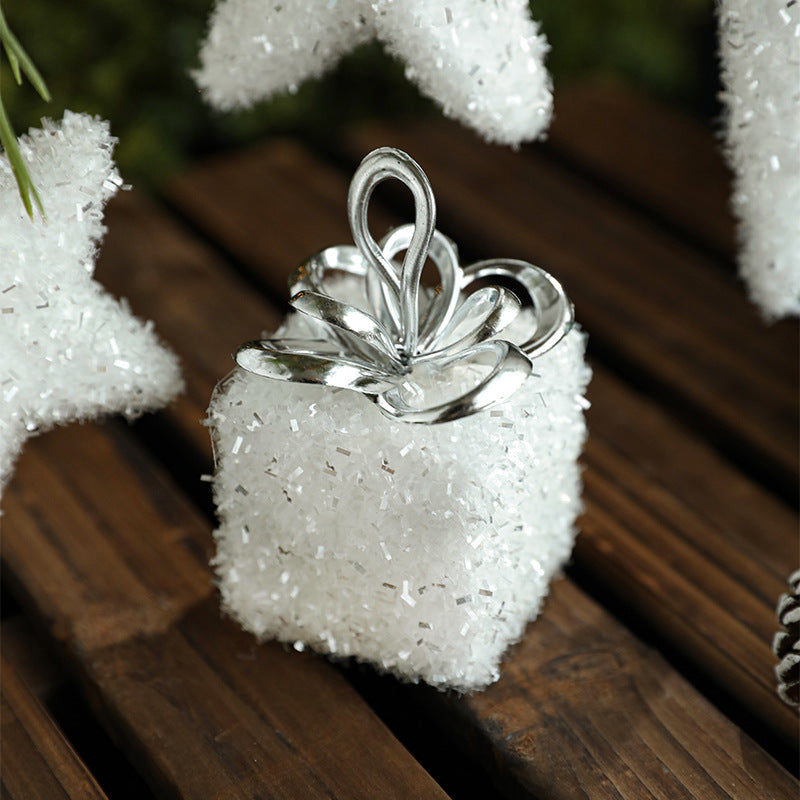 Gangheng Christmas gift bag white foam bride price bag decoration pendant hanging color Christmas tree pendant gift