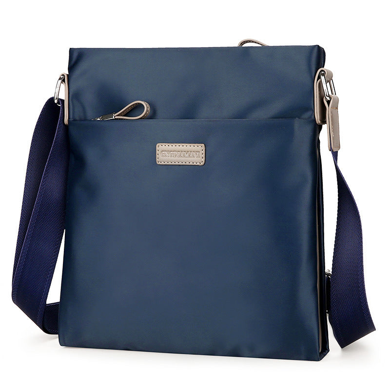 Wholesale Men's Backpack Shoulder Crossbody Bag Waterproof and Wear-Resistant Oxford Cloth Business Casual Backpack Live Men's Bag