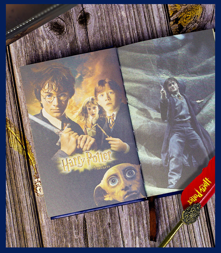 Harry Potter notebook hardcover diary Harry Potter college peripheral book student vintage handbook gift