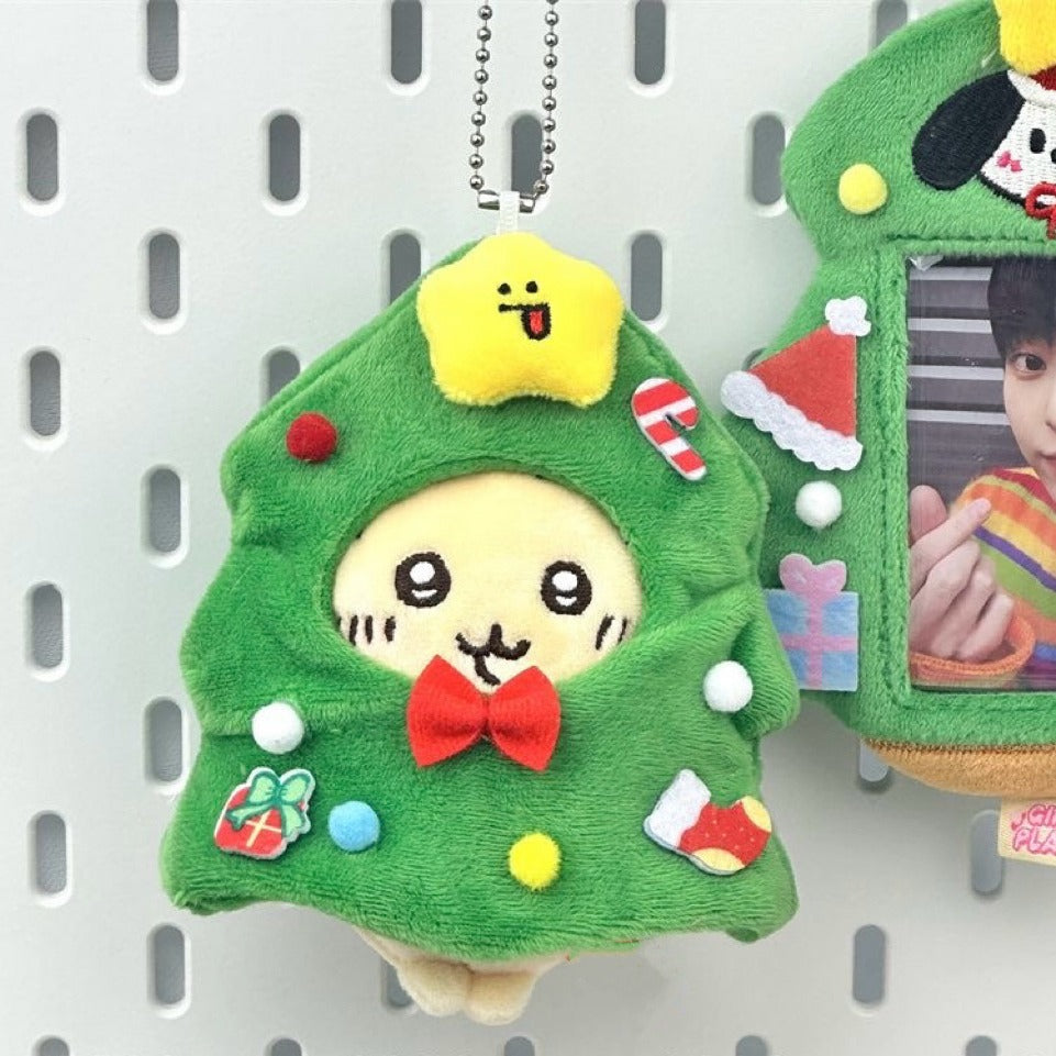 Christmas headgear, small sea pendant, Christmas tree, plush doll, cute bag pendant, birthday gift for girlfriends