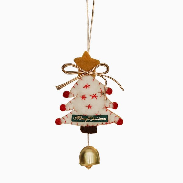 Cross-border New Christmas Car Hanging Christmas Decoration Bell Pendant Christmas Tree Decoration Christmas Gift