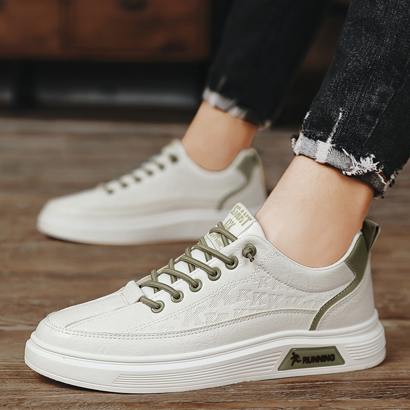 2024 Autumn Men's Sneakers are fashionable, comfortable, lightweight, durable, wearable, casual shoes, and business white shoes for work