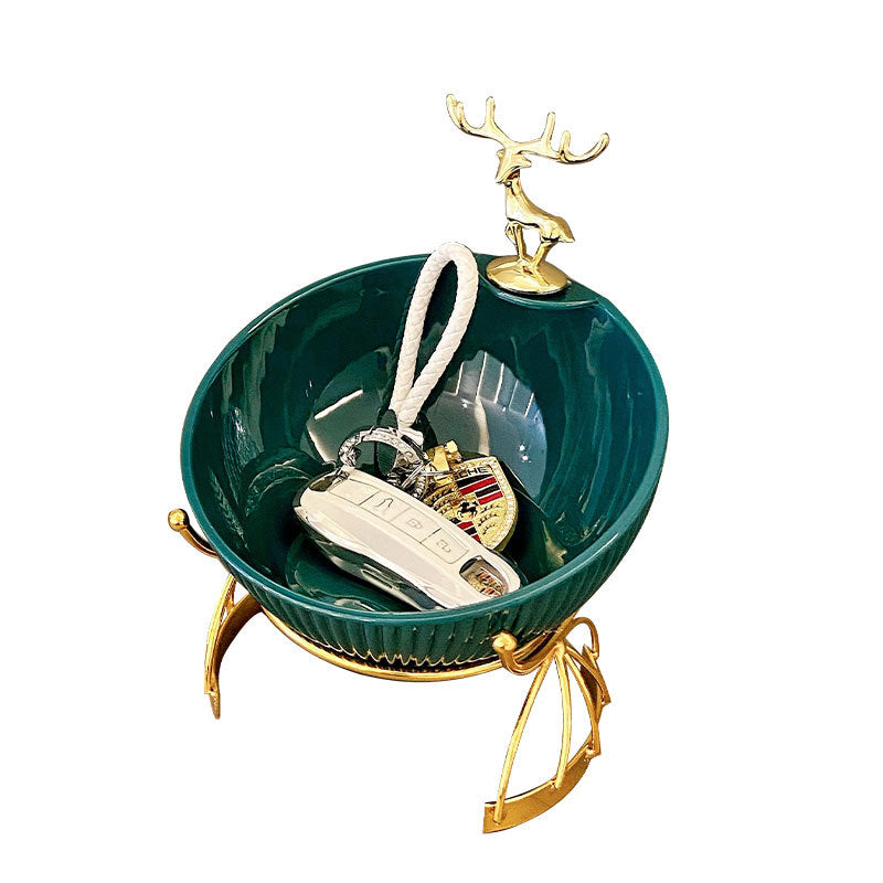 Wholesale door key storage porch ornaments, shoe cabinets, living room light luxury, modern home accessories, housewarming gifts