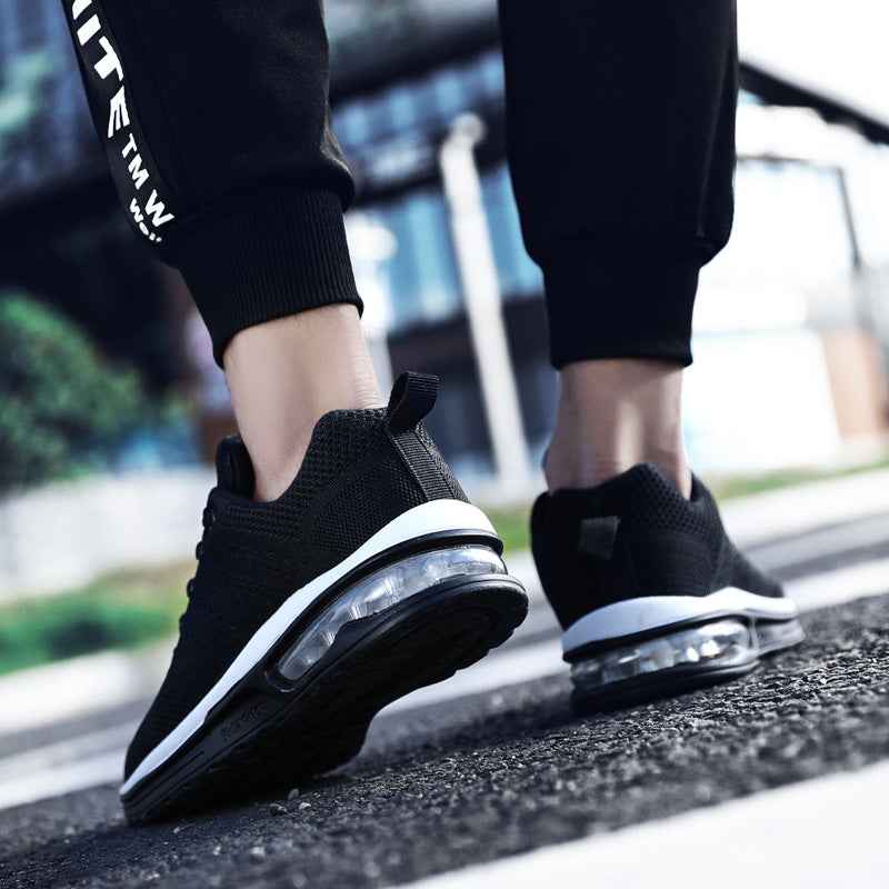 2024 New Casual Shoes Couples Outdoor Sneakers Breathable Mesh Shoes Air Cushion Sole Men's Shoes Couple Shoes Plus Size