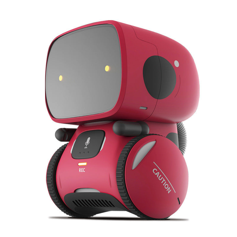 Parent-child intelligent interactive robot children's electric toys touch sensing voice dialogue early education story machine boys
