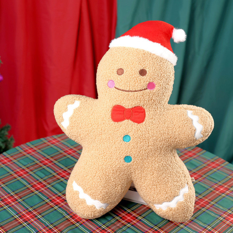 ins influencer Christmas tree pillow plush toy Christmas tree pillow gingerbread doll pillow wreath doll