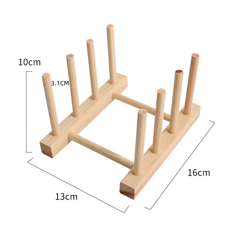 A large number of in-stock multifunctional drain cup holders, wooden dishes, cup storage racks, creative kitchen shelves, drain racks