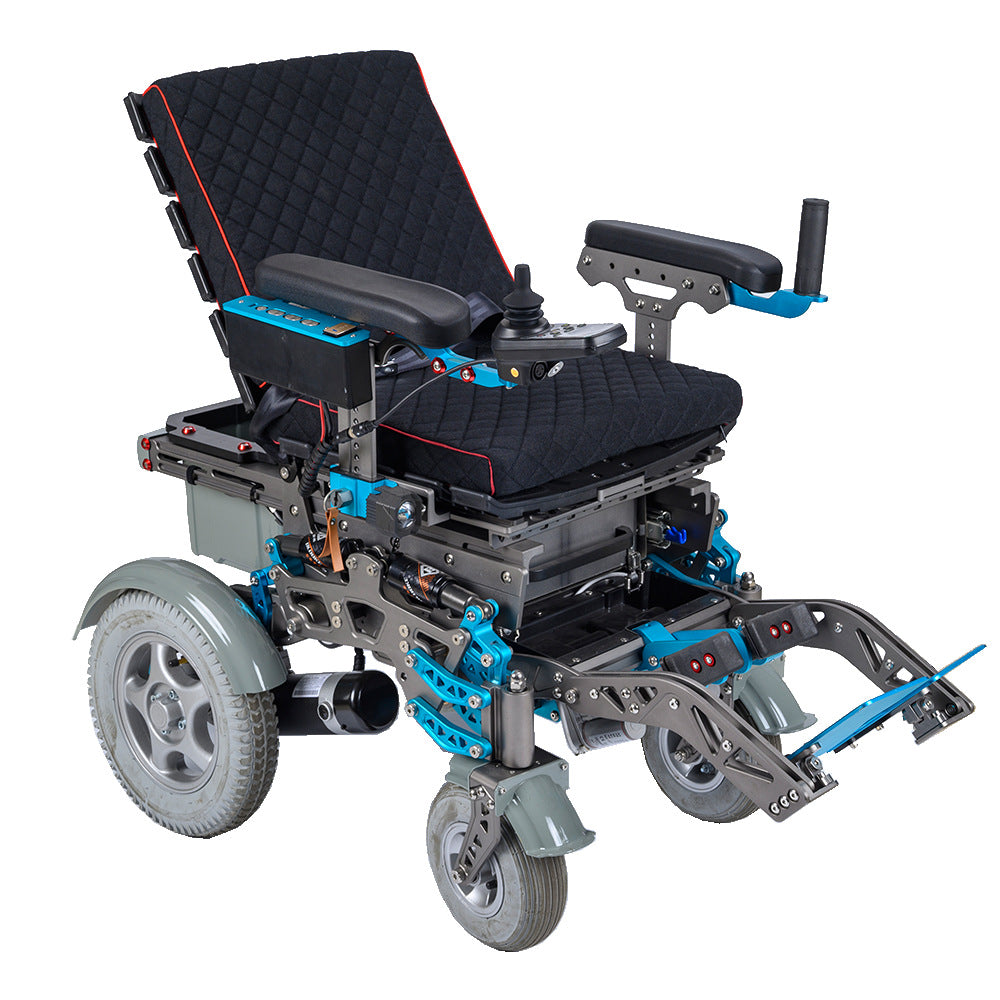 Cross-border new lightweight electric wheelchair vehicle, multi-functional intelligent walker for the elderly, foldable portable scooter