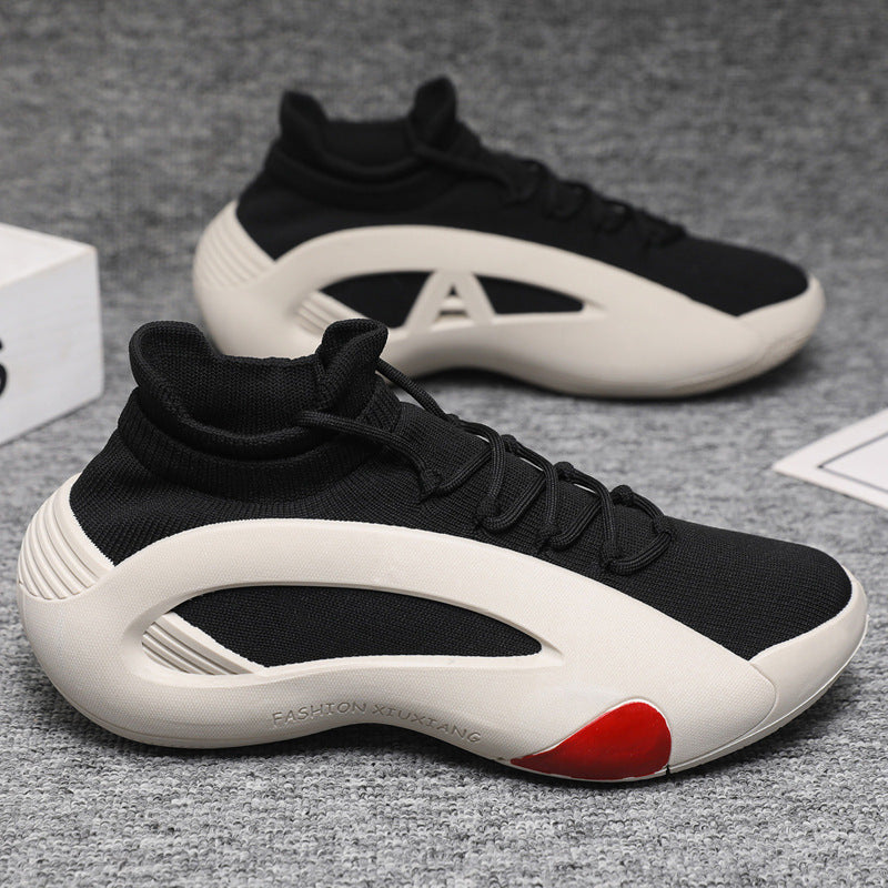 Socks Shoes Wholesale Mesh Meat Fin Comfortable Platform Casual Daddy Shoes Summer New Lightweight Personality Balance Men's Shoes