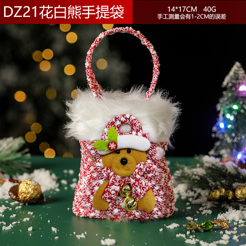 Christmas gift apple bag tote bag adult children children Christmas gift decoration high-end gift bag