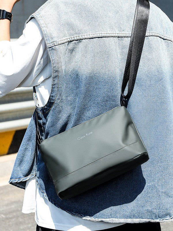 Men's Premium Crossbody Bag 2026 New Business Commuter Waterproof Backpack Korean Lightweight Shoulder Bag