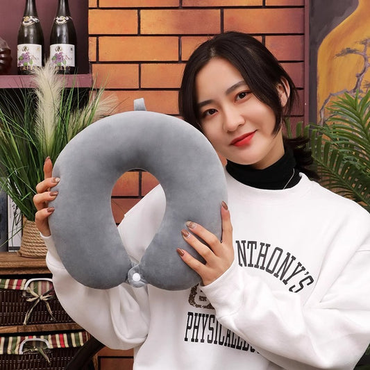 U-shaped pillow, neck pillow, neck pillow, cervical spine, neck pillow, nap, U-shaped pillow, travel portable pillow, sleeping artifact