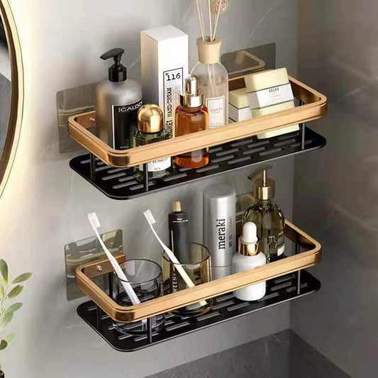 No punching toilet bathroom shelf wall-mounted toilet toilet washstand supplies wall storage shelf