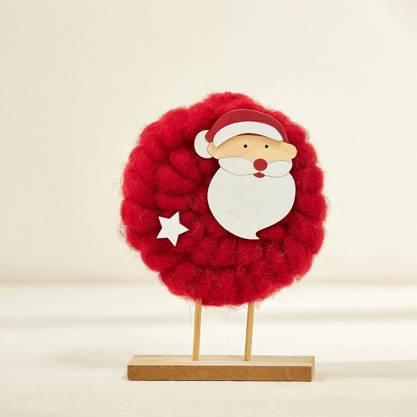 Christmas decoration creative shop elk old man Christmas tree desktop store layout wool felt ornaments mini