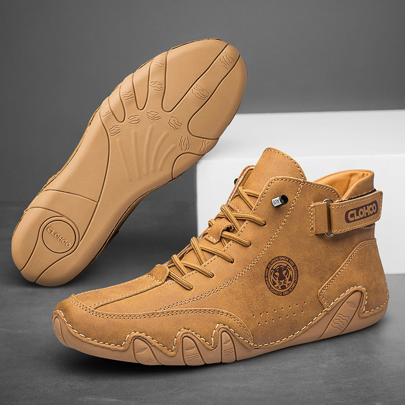 Cross-border foreign trade plus-size Amazon hot selling men's Martin boots fall and winter explosive high-top casual octopus men's shoes