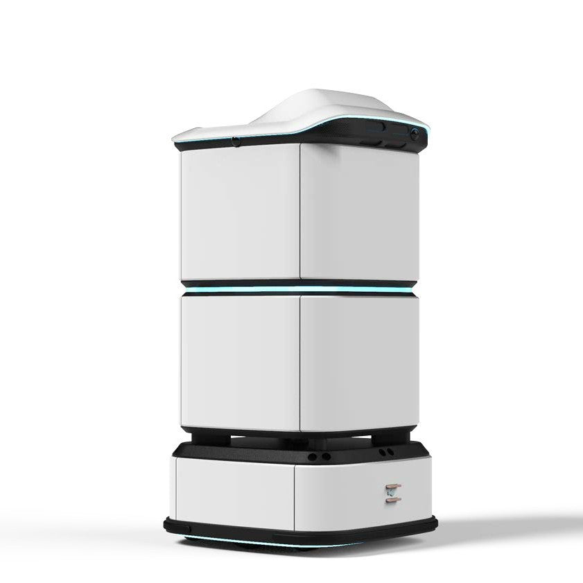 Hospital medical and nursing equipment distribution robot intelligent service autonomous sanitizing and delivery robot supports getting on and off the elevator