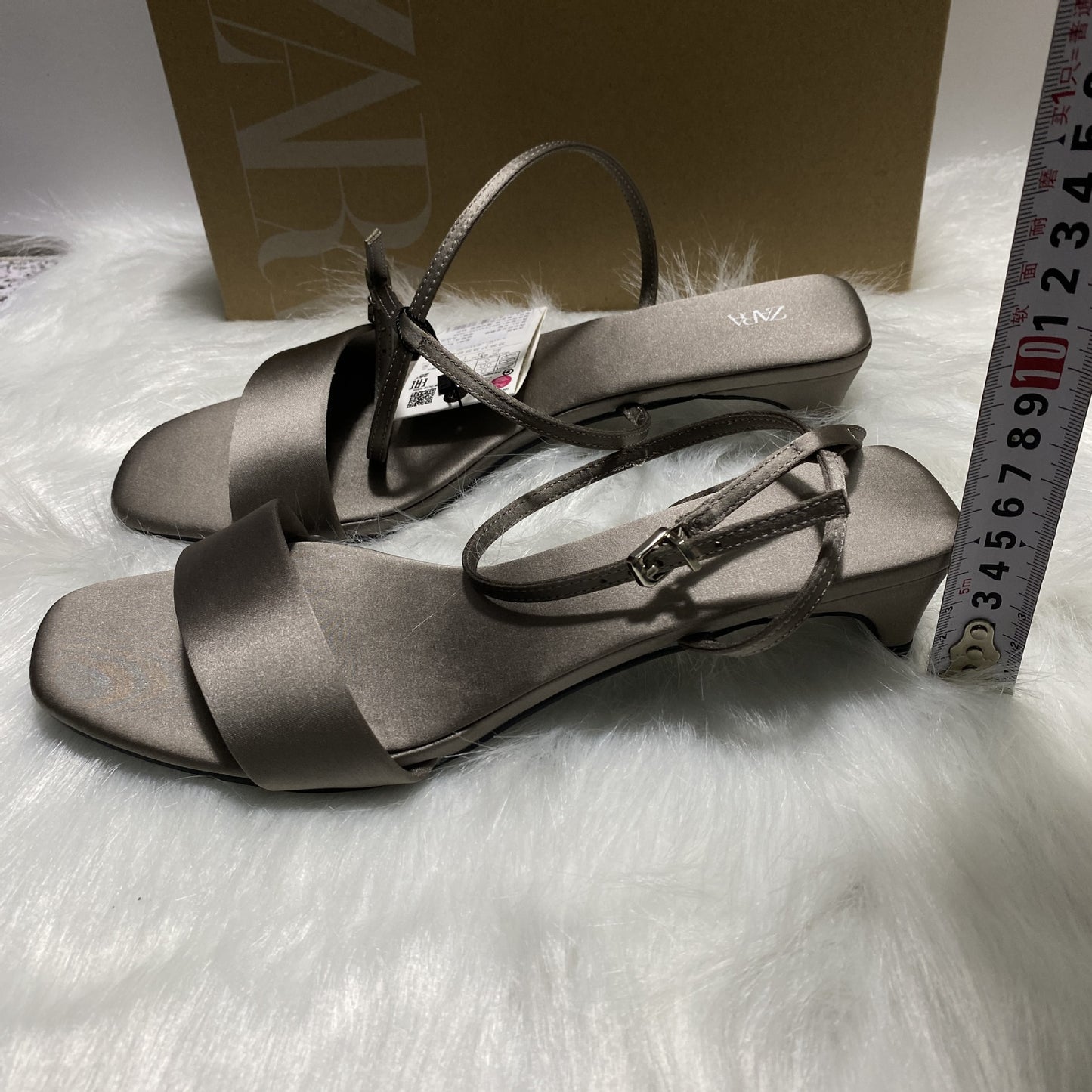 ZA Home Women's Shoes 2025 New Women's Shoes Versatile Pointed Toe High Heel Stiletto Toe Toe Back Empty One Strap Women's Shoes High Heels