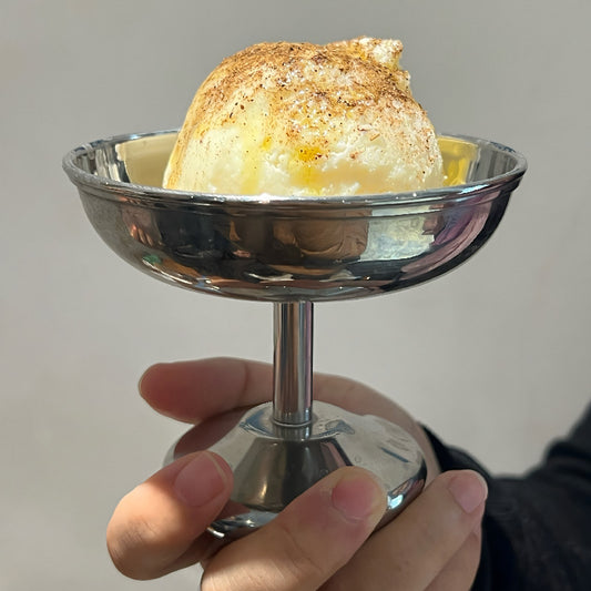 Vintage Pudding Cup, Dessert Cup, 304 Stainless Steel Ice Cream Cup, Ice Cream Cup, Stembox, Pastry Salad Cup