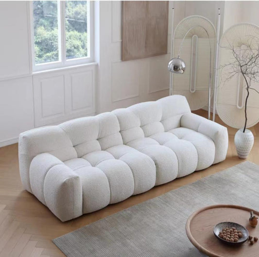 Velvet sofa