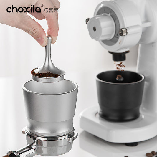 Powder cup EK43 grinder powder receiver coffee machine handle cloth powder cup anti-fly powder cup for 51 58mm
