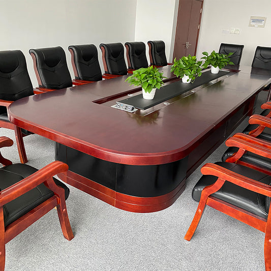 Modern Simple Conference Table, Long Table, Negotiation Conference Table, Conference Table, Chair Combination, Oval Painted Conference Table Meeting table