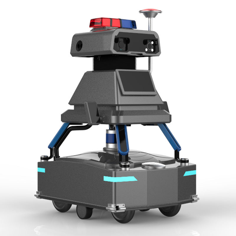 Outdoor security patrol robot factory park security panoramic monitoring, intelligent detection, intelligent black technology