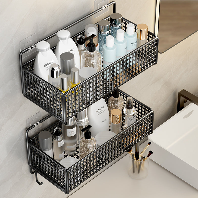 Daily necessities, kitchen, bathroom, toilet, living room, dormitory, wall hanging, no perforation, shelves, storage, hanging baskets, nails